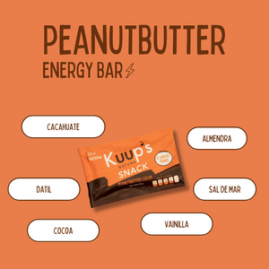 Barra Energética Peanutbutter 10 Pack KUUP'S
