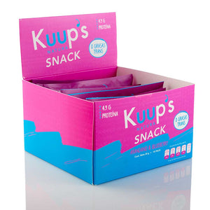 kuup's arandano y blueberry snack energetico barra de cereal natural para deportistas y diabeticos