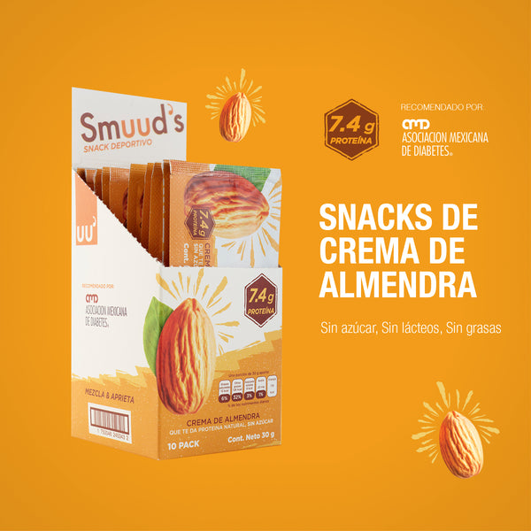 Crema de Almendra 10 Pack